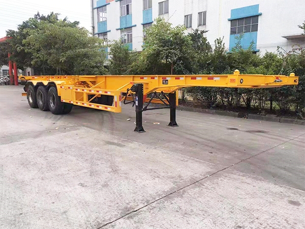 40 Feet Container Trailer Was Delivered Successfully