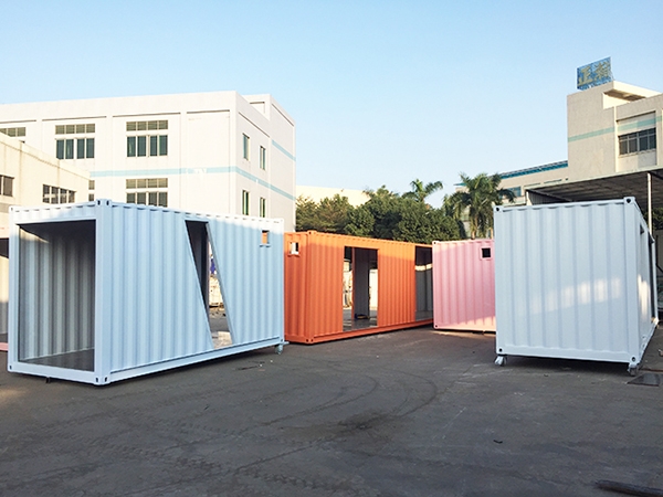 Dongguan Standard Automobile Creates An Interesting Shipping Container Community