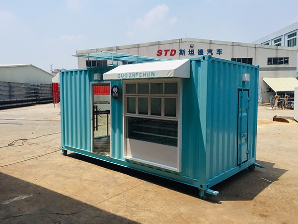 Standard Automobile Help with New Retail Building Container Unmanned Supermarket