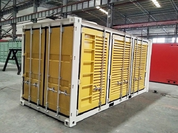 4.5 Meters Battery Equipment Container Is Delivered Offline