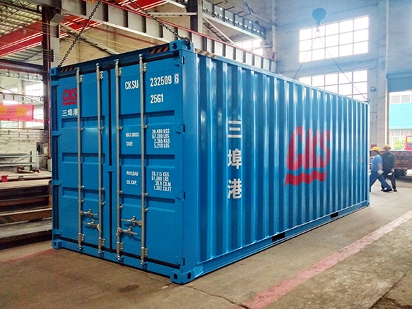 20 Feet Open Top Grain Container Delivered To Jiangmen Sanbu Port