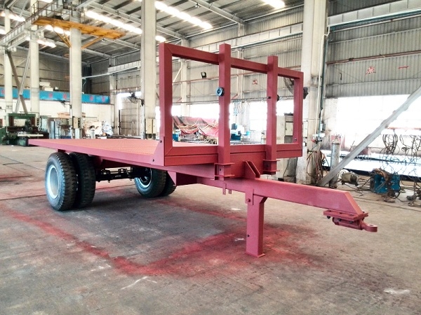 Single Axle Flatbed Trailer